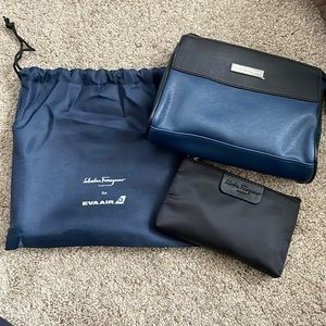Salvatore Ferragamo Parfums for EVA AIR toiletry bag